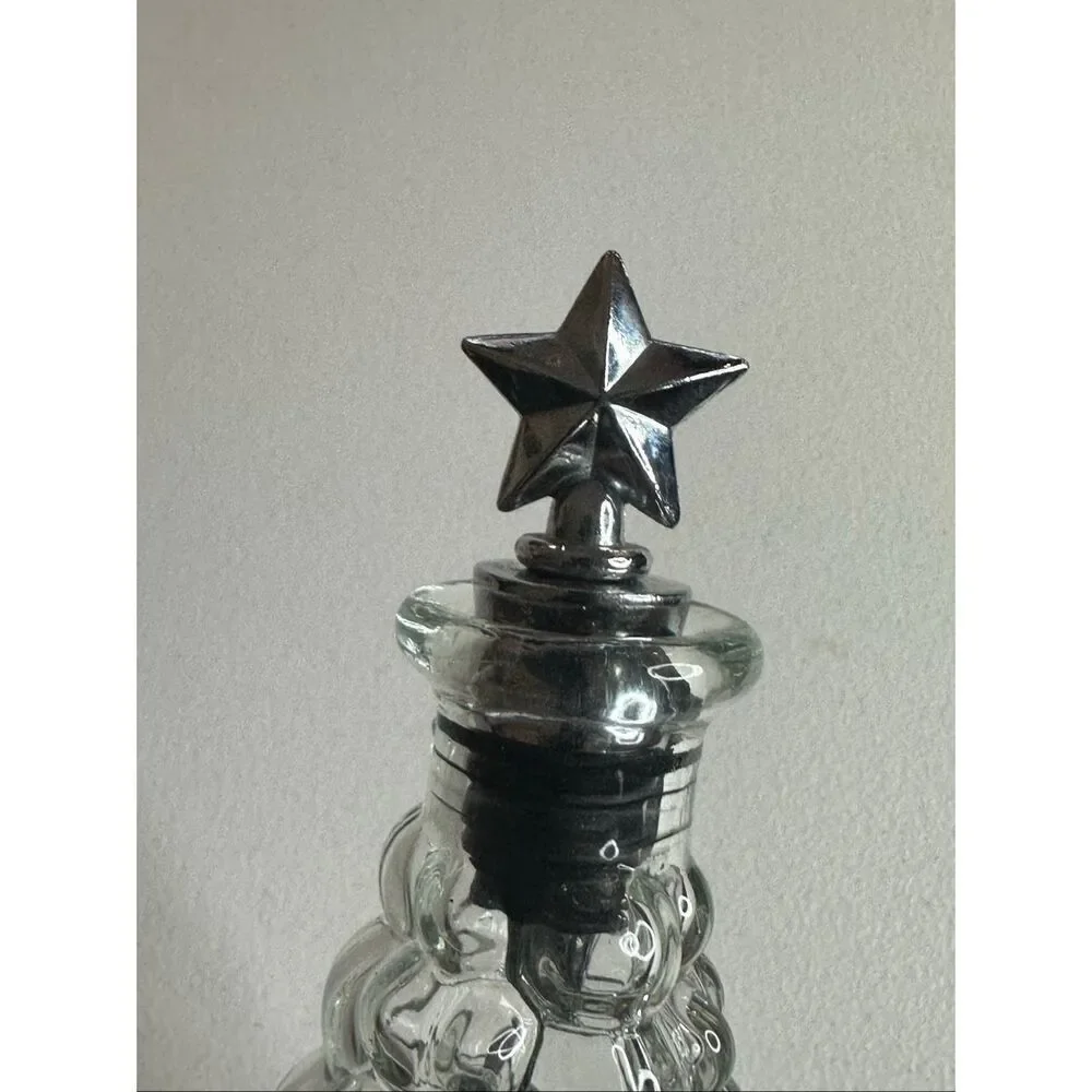 Crystal Tree Wine Liquor Glass Decanter